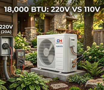 18000 BTU Mini Split Options: 220V vs 110V Power Requirements