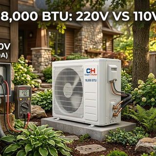 18000 BTU Mini Split Options: 220V vs 110V Power Requirements
