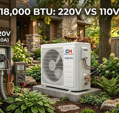 18000 BTU Mini Split Options: 220V vs 110V Power Requirements
