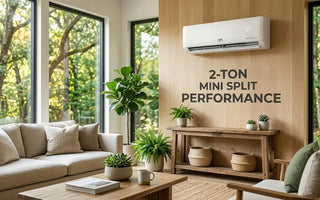 2 Ton Mini Split Performance: Square Footage and Best Models