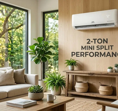 2 Ton Mini Split Performance: Square Footage and Best Models