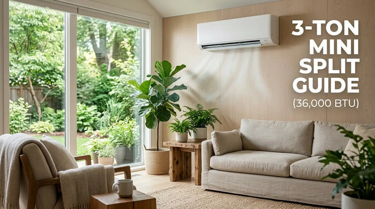 36,000 BTU Mini Split: The Honest 3-Ton Buying Guide