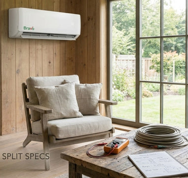 Bravo Mini Split Review: 12000 BTU Amp Draw and Noise Test Results