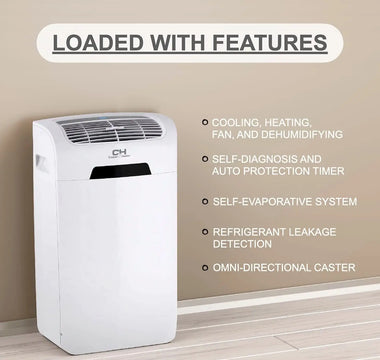 HOT ITEM ALERT: C&H 14,000 BTU 115V Portable Air Conditioner (CH-PDH14AC3)