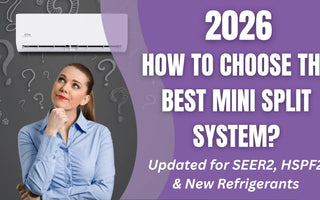 Best Mini Split System 2026: Sizing, SEER2 & Refrigerant Guide