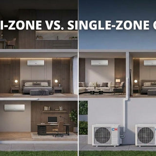 Multi Zone Mini Split Setup Costs: 1 Condenser vs 3 Single Units