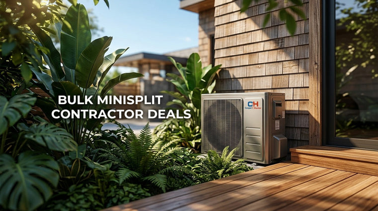 Multi Zone Mini Split Wholesale Deals for General Contractors