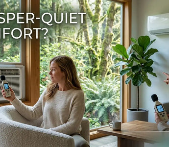 Room Air Conditioner Noise Levels: dB Testing Against 110V Mini Splits