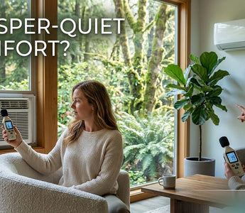 Room Air Conditioner Noise Levels: dB Testing Against 110V Mini Splits