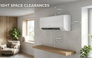 Small Mini Split Dimensions: Exact Wall Clearances for Tight Spaces