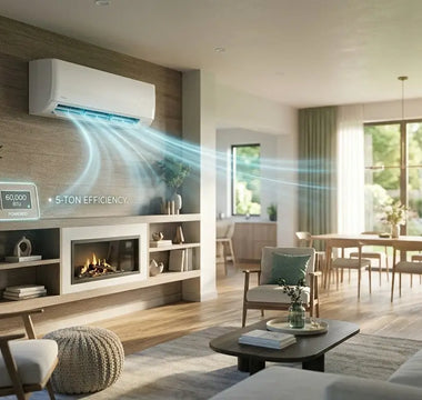 The 60,000 BTU Reality Check: Installing a 5-Ton Mini Split in a 2,500 Sq Ft Home