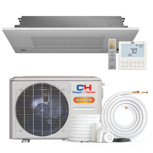 Cooper & Hunter Olivia 6,000 BTU Single Zone One-Way Ceiling Cassette, 230V, R454B - Ductless Mini Split Air Conditioner Heat Pump