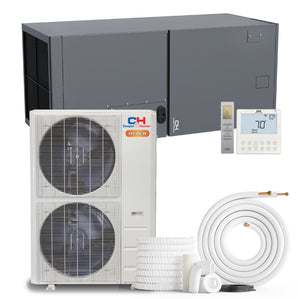 Cooper & Hunter Hyper Heat 48,000 BTU Single Zone Multi Position Air Handler, 230V, R410A - Ductless Mini Split Air...