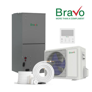 Bravo 60,000 BTU Single Zone Multi Position Air Handler, 230V, R32 - Ductless Mini Split Heat Pump