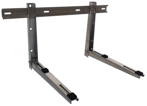 ARMBRIDGE Mini Split Wall Mounting Bracket High Load Capacity Foldable 304 Stainless Steel, Vibration-Absorbing (Up to 550 lbs Each)