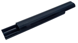 Black ARMBRIDGE 6FT PVC line set cover for mini split with wiper blade design