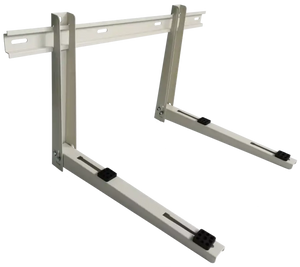 ARMBRIDGE Mini Split Wall Mounting Bracket High Load Capacity Zinc, Vibration-Absorbing (Up to 550 lbs Each)
