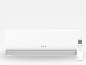 Bravo 18,000 BTU 2-Zone 7k+18k Wall Mount, 230V, R32 - Ductless Mini Split Air Conditioner Heat Pump