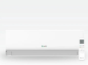 Bravo 24,000 BTU 2-Zone 7k+24k Wall Mount, 230V, R32 - Ductless Mini Split Air Conditioner Heat Pump