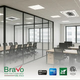 Bravo 30,000 BTU 4-Zone 9k+9k+9k+9k Ceiling Cassette, 230V, R32 - Ductless Mini Split Air Conditioner Heat Pump