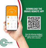 Bravo 36,000 BTU 3-Zone 7k+7k+12k Wall Mount, 230V, R32 - Ductless Mini Split Air Conditioner Heat Pump