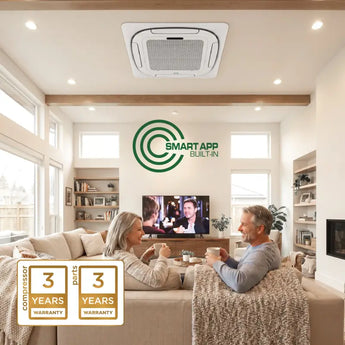 Bravo Pisa 12,000 BTU Single Zone Ceiling Cassette, 230V, R32 - Ductless Mini Split Heat Pump – view 3