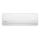 White Bravo 12000 BTU Ductless Single Zone Outdoor Unit Mini Split Air Conditioner with R32 refrigerant 115V SEER 17.0 Inv...
