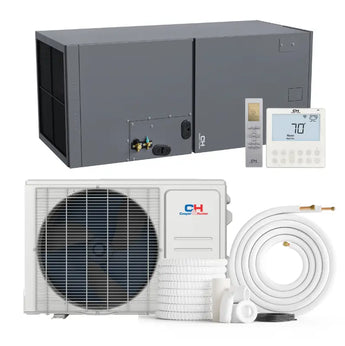 Indoor Unit Cooper & Hunter 18000 BTU Ductless Single Zone Mini Split Multi Positional Air Conditioner with R454B refriger...