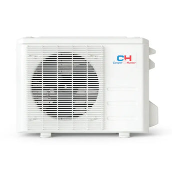 White Cooper & Hunter 18000 BTU Ductless Single Zone Outdoor Unit Mini Split Air Conditioner with R454B refrigerant 230V S...