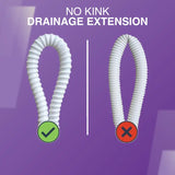 Flexible drainage extension comparison for Cooper & Hunter Olivia Series mini split AC