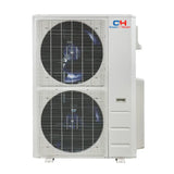 White dual-fan air conditioning unit for cooper & hunter concealed duct mini minisplits4less