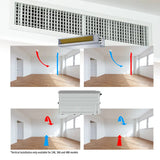 Indoor Unit Cooper & Hunter 60000 BTU Ductless Mini Split Multi-Zone Air Conditioner with R454B refrigerant 230V SEER 22.0...
