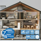 Cooper & Hunter 60000 BTU Ductless Mini Split Limited Warranty 7 Year Compressor 5 Year Parts with R454B refrigerant 230V SEER 22 Inverter