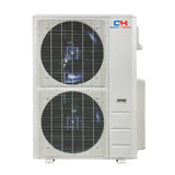 White Cooper & Hunter 60,000 BTU Ductless Indoor Unit Mini Split Ceiling Cassette Air Conditioner with R454B refrigerant 230V SEER 22 Inverter