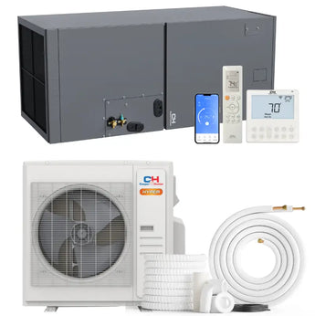 Cooper & Hunter Hyper Heat 18,000 BTU Single Zone Multi Position Air Handler, 230V, R454B