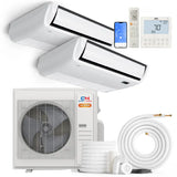 Cooper & Hunter Hyper Heat 36000 BTU Ductless Mini Split Universal Floor/Ceiling Air Conditioner with R454B refrigerant 230V SEER 23 Inverter