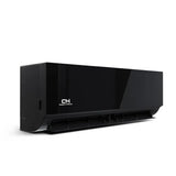 Black glossy Cooper & Hunter Midnight Black r454b wall mount mini split