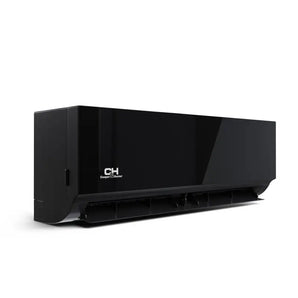 Black glossy Cooper & Hunter wall mount R410A mini split AC