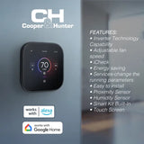 Smart Control Cooper & Hunter Ductless Outdoor Unit Mini Split Thermostat Air Conditioner