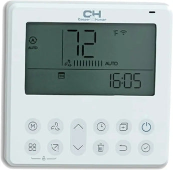 Smart Control Cooper & Hunter Ductless Mini Split Thermostat Air Conditioner 230V
