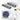 BRAVO 24,000 BTU Dual Zone 9000 + 18000 BTU Concealed Duct Mini Split A/C and Heater with 16ft Installation Kits