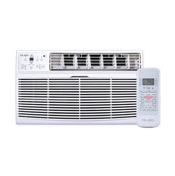 White Remote Control OLMO 12000 BTU Ductless Single Zone Indoor Unit Mini Split Air Conditioner with R32 refrigerant 230V ...