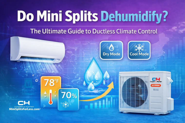 Do Mini Splits Dehumidify? The ultimate guide to "Dry Mode"