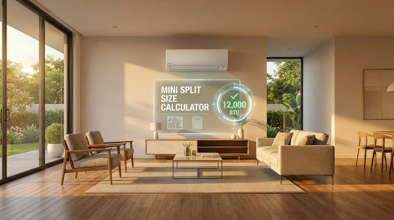 Mini Split Size Calculator: How to Choose the Right BTU