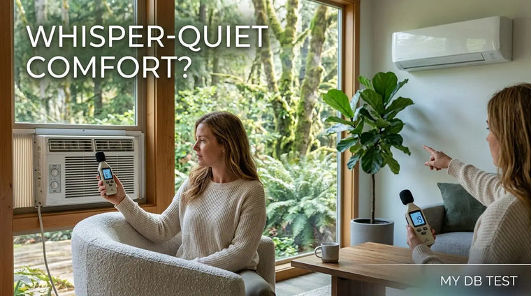 Room Air Conditioner Noise Levels: dB Testing Against 110V Mini Splits