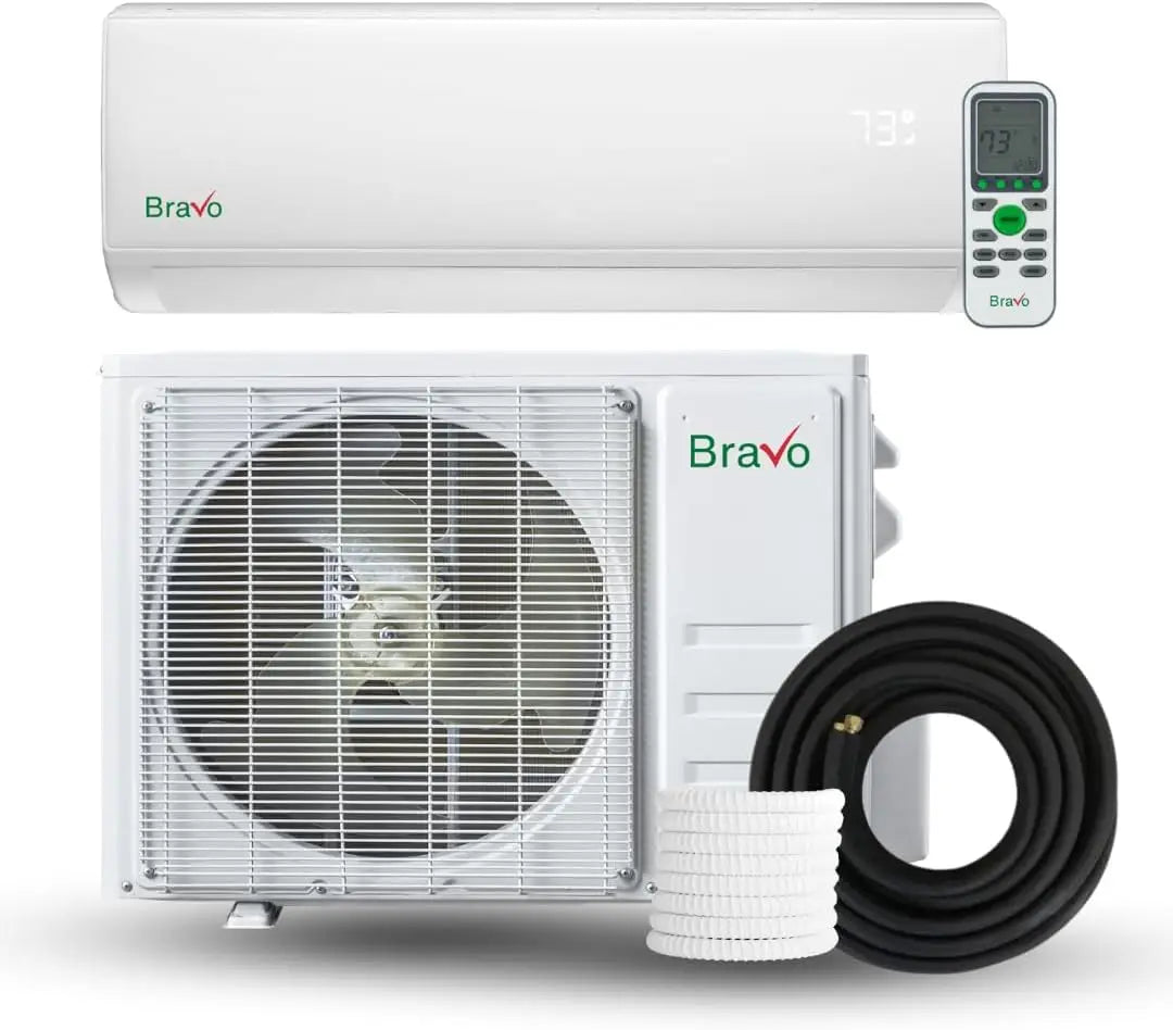 White split air conditioner from the 17 SEER collection, perfect ductless mini split option