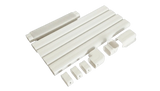 White Armbridge 13FT PVC line set cover kit with plastic connectors