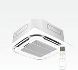 Bravo 30,000 BTU 4-Zone 9k+9k+9k+9k Ceiling Cassette, 230V, R32 - Ductless Mini Split Air Conditioner Heat Pump