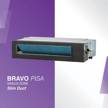 Bravo Pisa 24,000 BTU Single Zone Concealed Duct, 230V, R32 - Ductless Mini Split Heat Pump – view 6