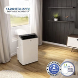 Cooper & Hunter 14000 BTU Ductless Single Zone Indoor Unit Mini Split Portable AC Air Conditioner with R410A refrigerant 115V